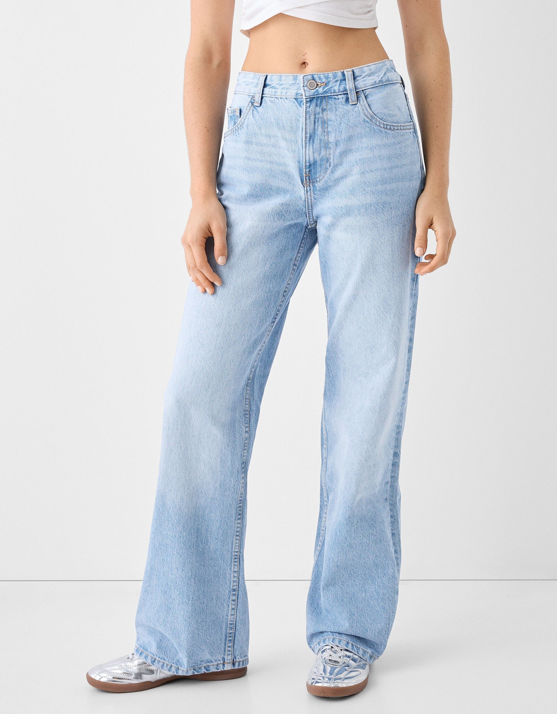 CALÇA JEANS CLOUD WIDE LEG NOISE