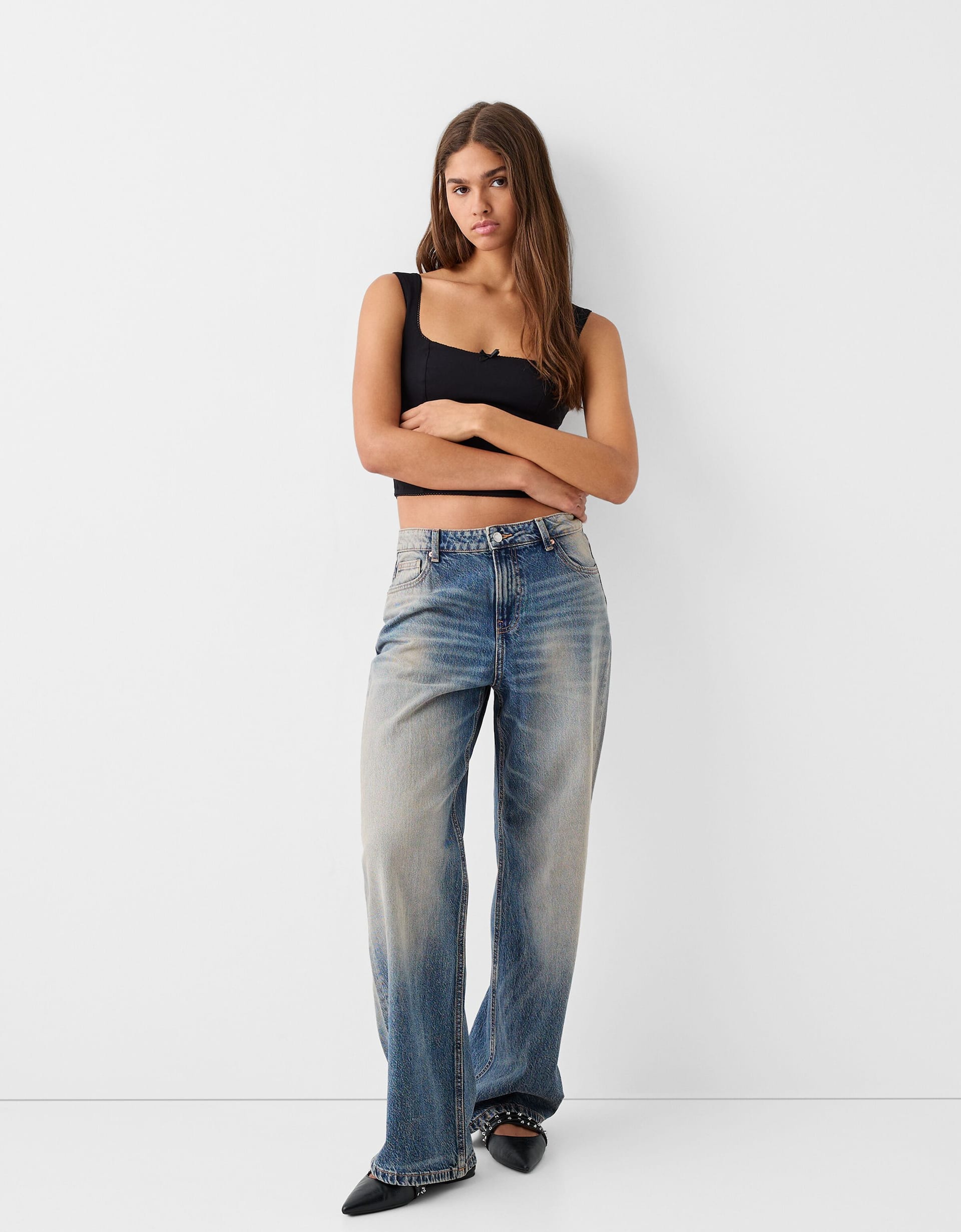 CALÇA BASIC BAGGY JEANS NOISE