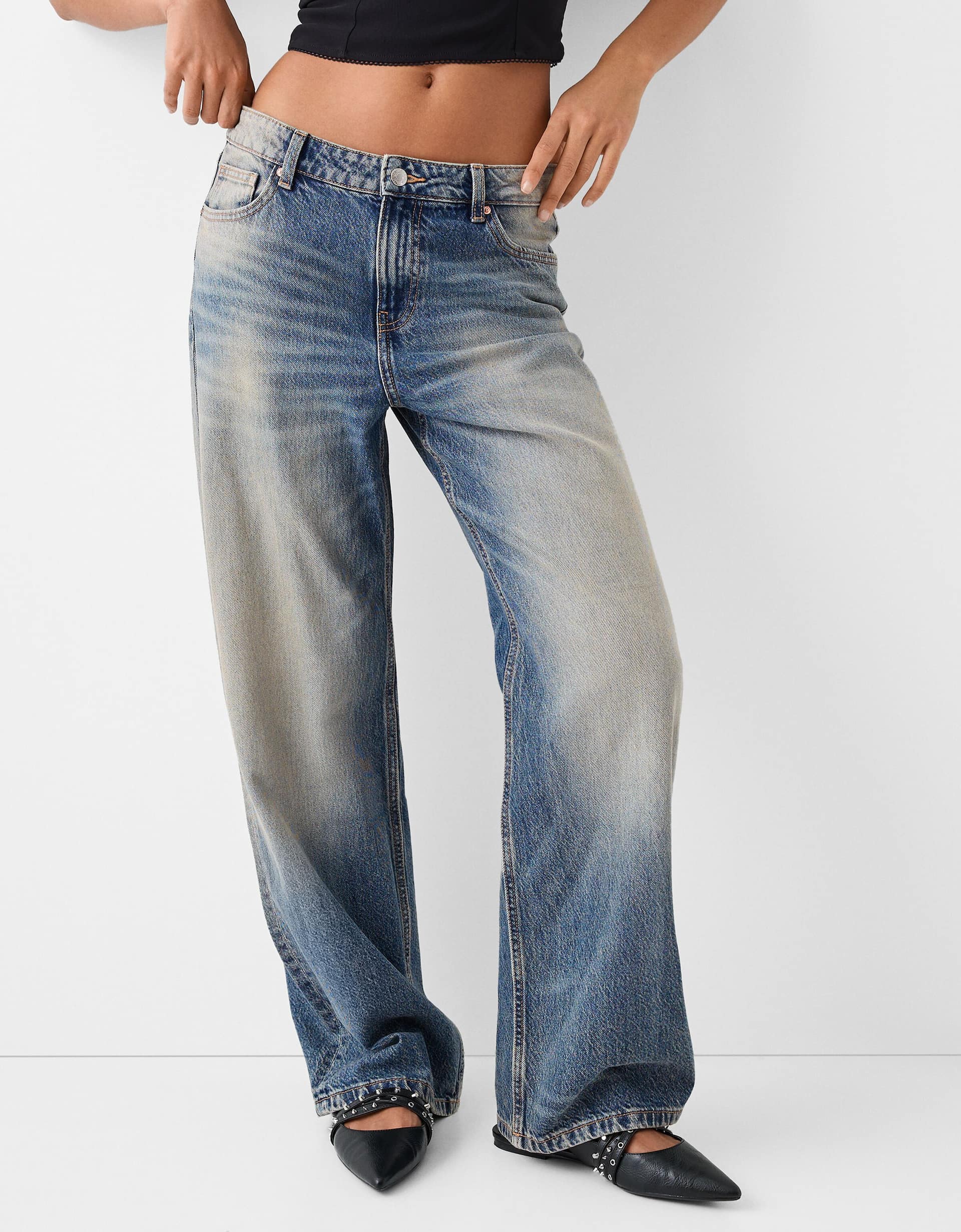 CALÇA BASIC BAGGY JEANS NOISE